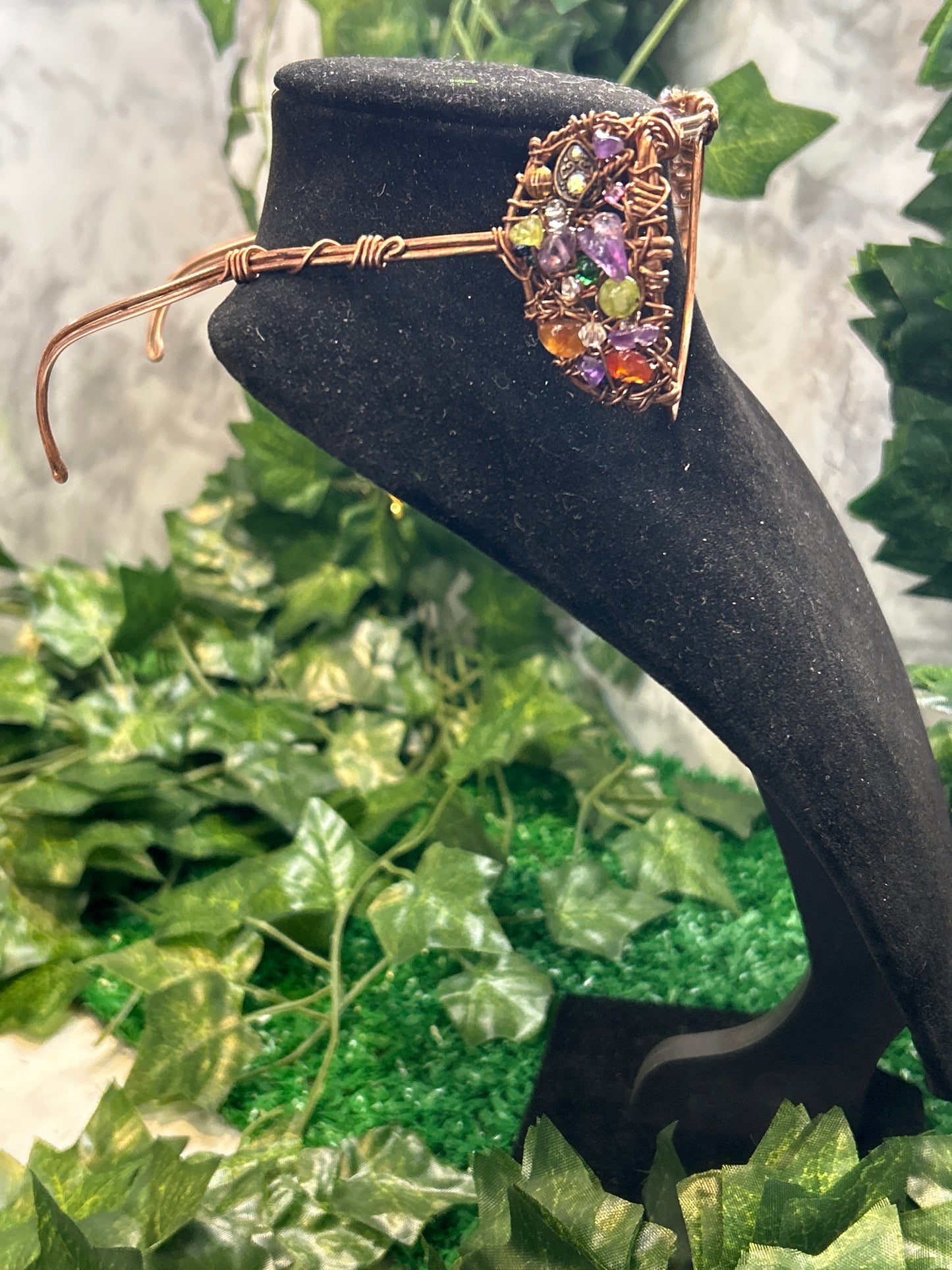 Copper Glasses w/ Gems