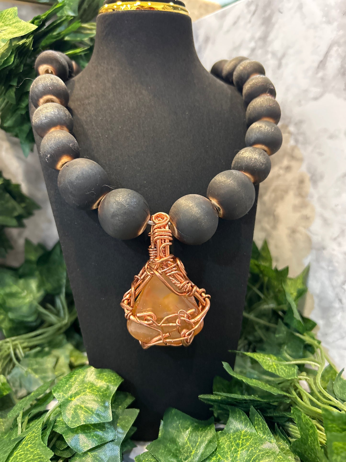 Necklace w/ Crystal